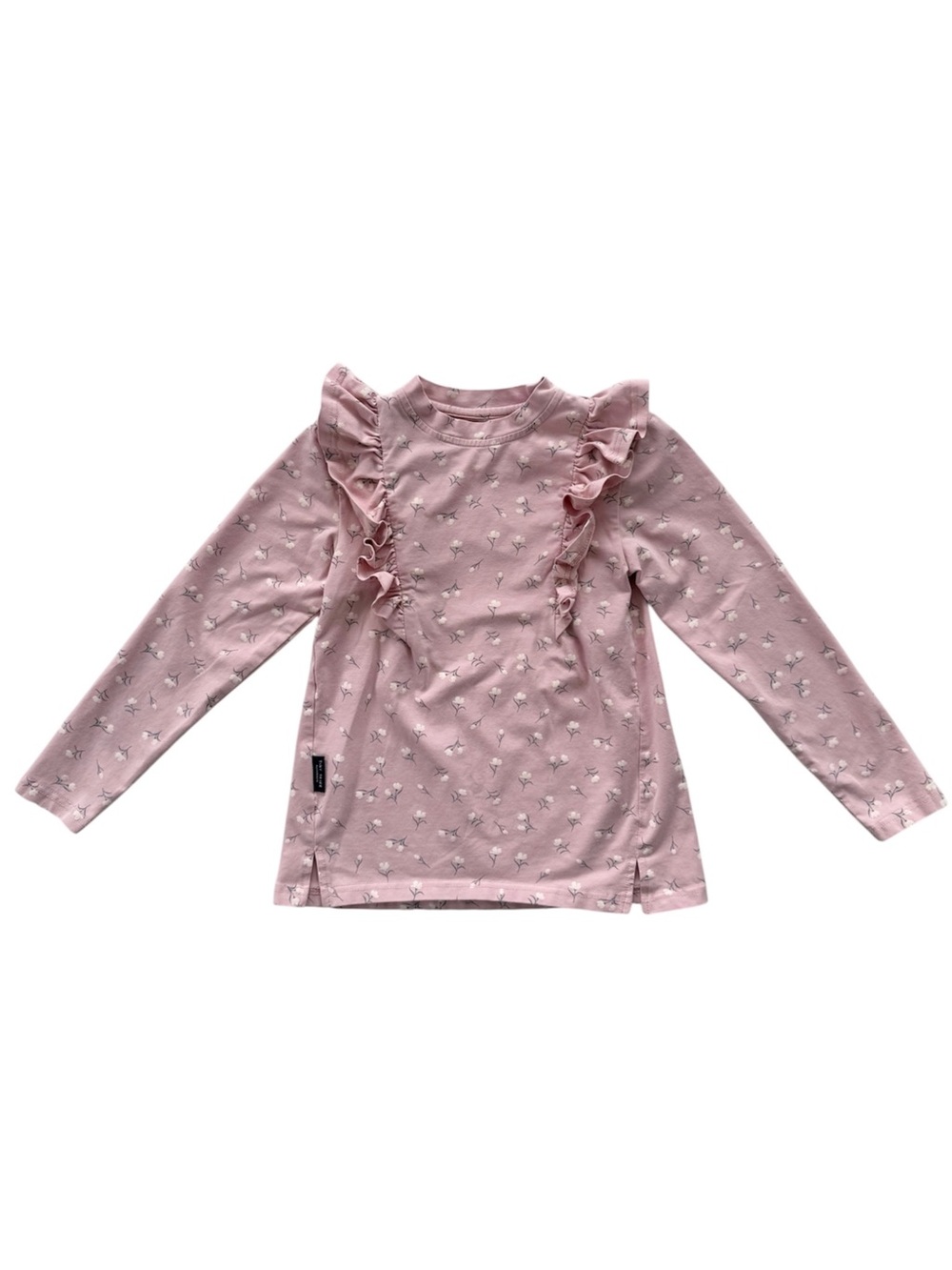Tiny Tribe Long Sleeved Ruffle Tee size 7
